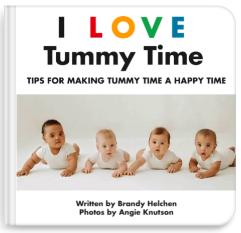 I LOVE Tummy Time book